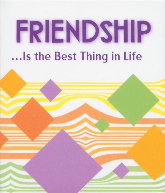 Friendship Is The Best Thing In Life Little Keepsake Book (KB208) HB - Blue Mountain Arts